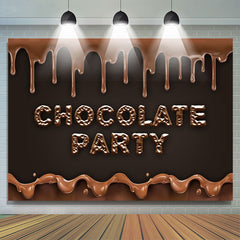 Lofaris Chocolate Party Candyland Sweet Birthday Backdrop