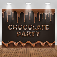 Lofaris Chocolate Party Candyland Sweet Birthday Backdrop