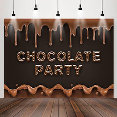 Lofaris Chocolate Party Candyland Sweet Birthday Backdrop
