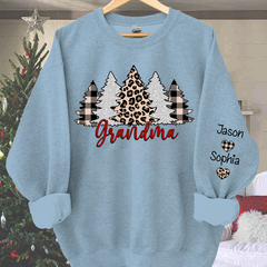 Lofaris Christmas Trees With Lights Grandma Shirt Sweatshirt 03