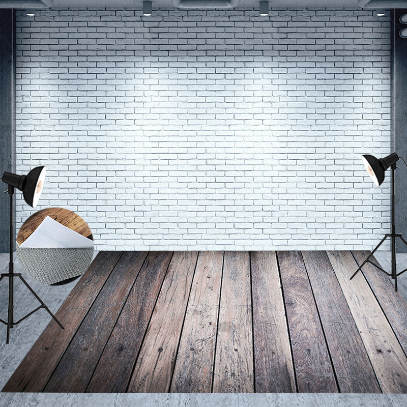 Lofaris Classic Wood Pattern Photography Floor Backdrop