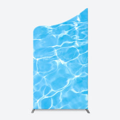 Lofaris Clean Water Waves Summer Arch Pool Party Backdrop