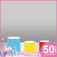 (Ship In 24HR) Solid Color Simple Cute Backdrop Cake Table Cover Kit