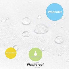 Lofaris Cold Outside Snowflake Wood Bathroom Shower Curtain