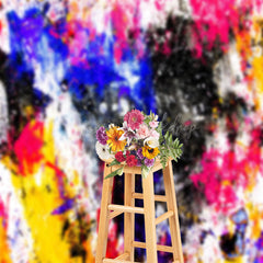 Lofaris Colorful Abstract Graffiti Wall Backdrop For Photo