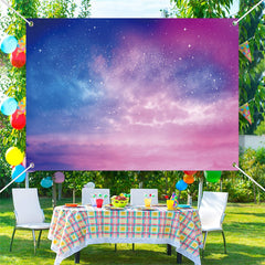 Lofaris Colorful Galaxy Star Clouds Sky Fine Art Backdrop