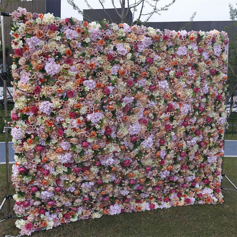 Colorful Luxury Artificial Flower Panels Party Decor Lofaris