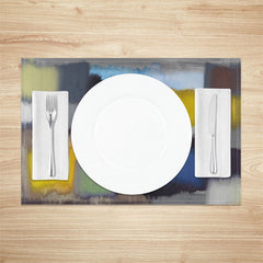 Lofaris Colorful Morden Abstract Painting Set Of 4 Placemats