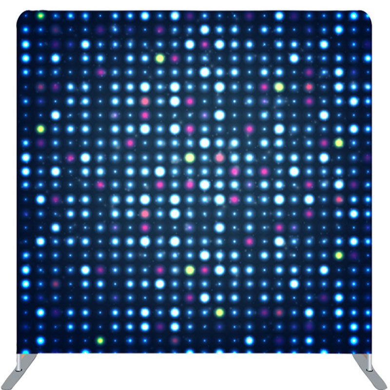 Lofaris Colorful Neon Sequin Glitter Dance Fabric Backdrop