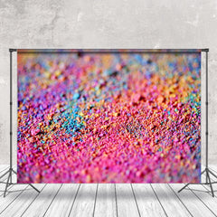 Lofaris Colorful Pigment Granules Texture Bokeh Backdrop