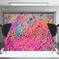 Lofaris Colorful Pigment Granules Texture Bokeh Backdrop