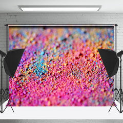 Lofaris Colorful Pigment Granules Texture Bokeh Backdrop