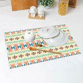 Lofaris Colorful Seamless Pattern Dining Set Of 4 Placemats