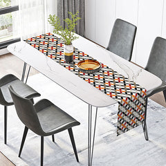 Lofaris Colors Pattern Seamless Dining Fabric Table Runner