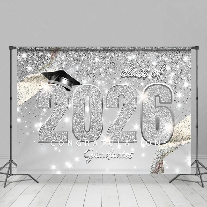 Lofaris Congratulations Grads Happy Graduation Backdrop