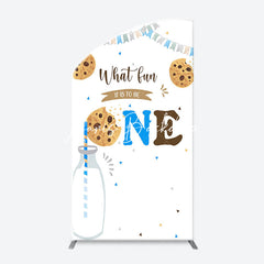Lofaris Cookie Milk It Is To Be One Birthday Arch Backdrop
