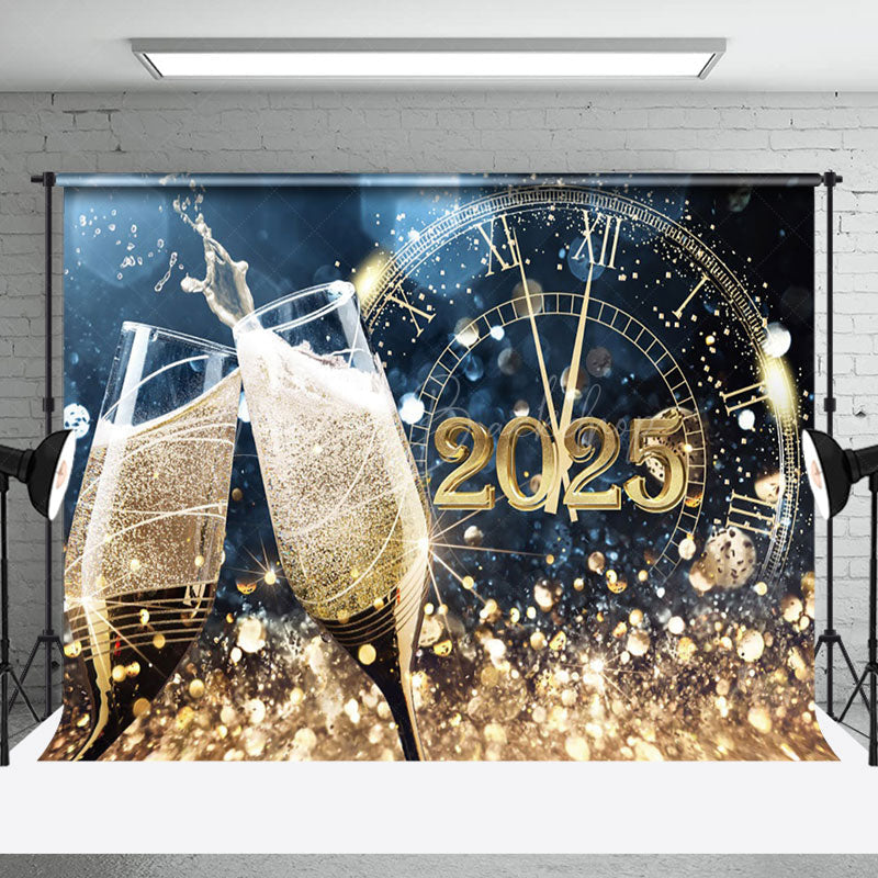 Lofaris Countdown And Chears To The New Year Holiday Backdrop