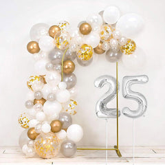 Lofaris Gold Wedding Backdrop Flower Arch Frame Party Decor