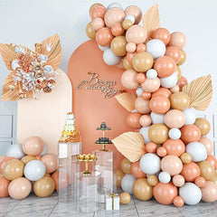 Lofaris Gold Wedding Backdrop Flower Arch Frame Party Decor