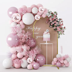 Lofaris Gold Wedding Backdrop Flower Arch Frame Party Decor