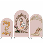 Lofaris Crown Heel Arch Backdrop Kit For 15th Birthday Party