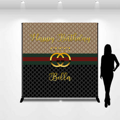 Lofaris Custom Brand Bag Classic Pattern Birthday Backdrop