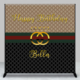Lofaris Custom Brand Bag Classic Pattern Birthday Backdrop