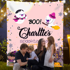 Lofaris Custom Cute Halloween Spooktacular Party Backdrop