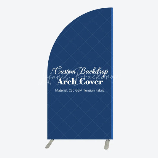 Lofaris Custom Party Half Moon Arch Backdrop Cover