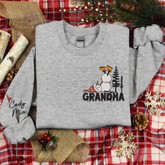 Lofaris Custom Give Grandma And Kids Snowman Sweatshirt