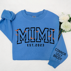 Lofaris Custom Grandma Halloween With Grandkids Sweatshirt