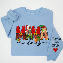 Lofaris Merry Christmas Mama Claus And Kids Cute Happy Hearts LTP01