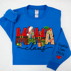 Lofaris Merry Christmas Mama Claus And Kids Cute Happy Hearts LTP01