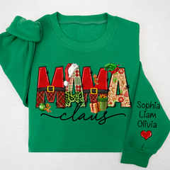 Lofaris Merry Christmas Mama Claus And Kids Cute Happy Hearts LTP01