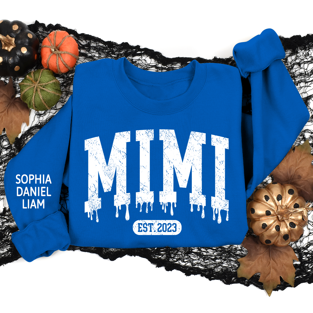 Lofaris Custom Mimi Est Halloween And Kids Name Sweatshirt