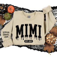 Lofaris Custom Mimi Est Halloween And Kids Name Sweatshirt