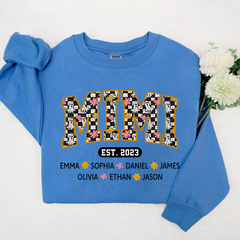 Lofaris Custom Mimi Est Halloween With Grandkids Sweatshirt