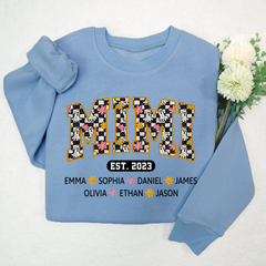 Lofaris Custom Mimi Est Halloween With Grandkids Sweatshirt