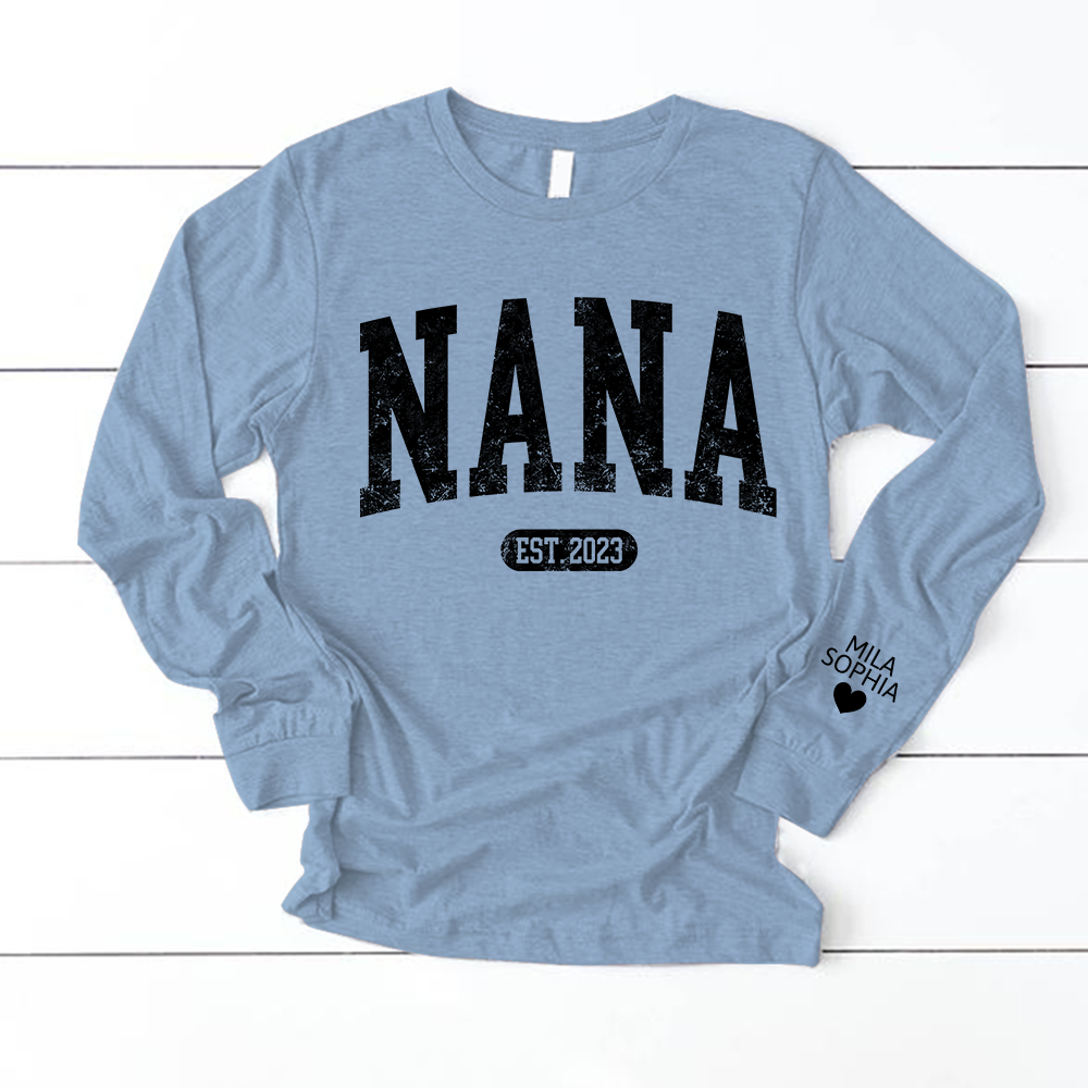 Lofaris Custom Mimi Est With Grandkids Name Sweatshirt