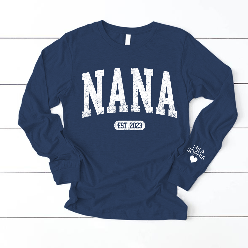 Lofaris Custom Mimi Est With Grandkids Name Sweatshirt