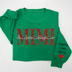 Lofaris Glitter Merry I Love Being Mimi And Kids LTP01
