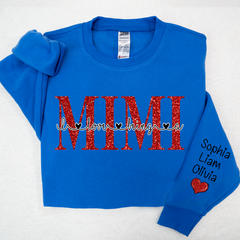 Lofaris Glitter Merry I Love Being Mimi And Kids LTP01
