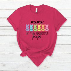Lofaris Custom Mimi Sweetest Peeps Easter Day Gift T-Shirt
