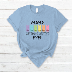 Lofaris Custom Mimi Sweetest Peeps Easter Day Gift T-Shirt