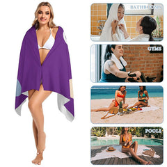 Lofaris Custom Name Beach Pool Towel for Gifts