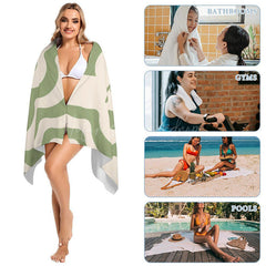 Lofaris Custom Name Beautiful Patterns Beach Towel For Girls