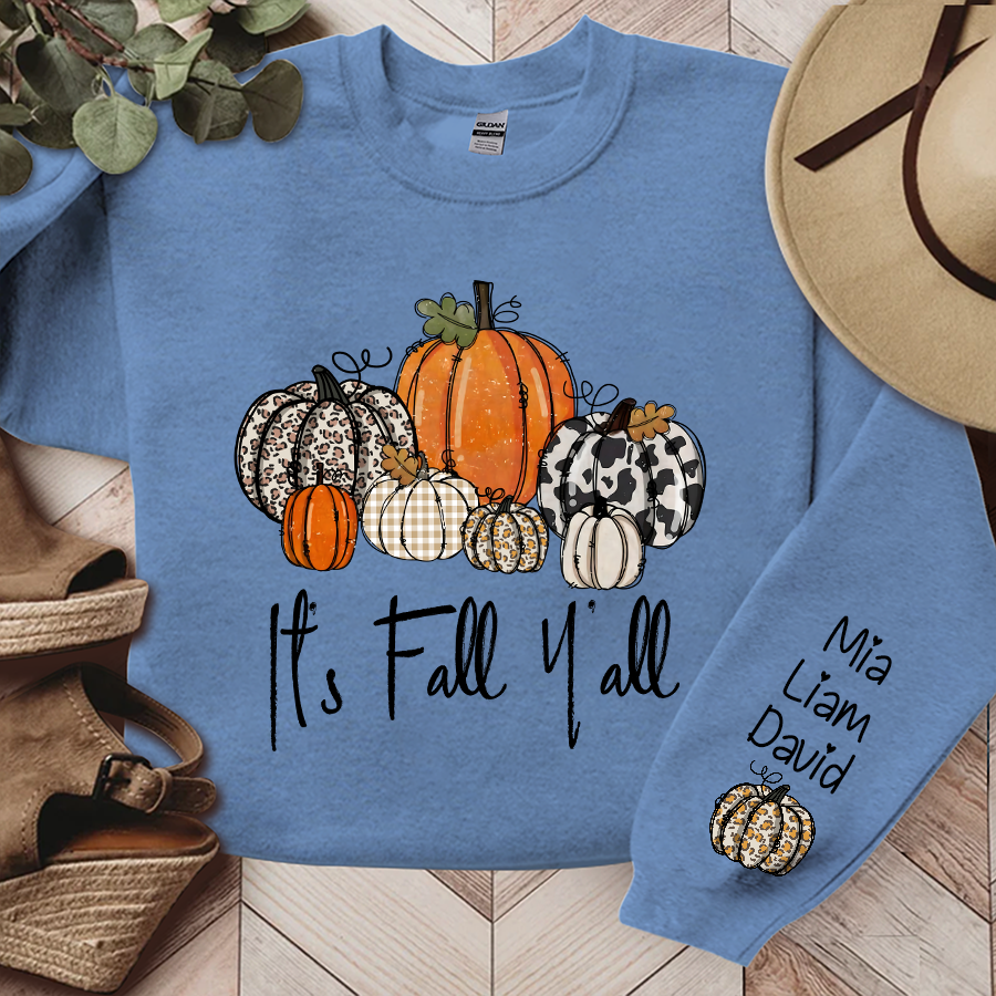 Lofaris It¡¯s Fall Y¡¯all Pumkins Kids LTP01
