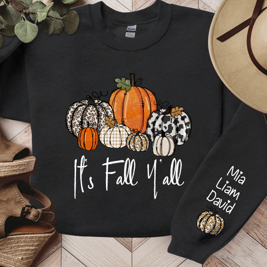 Lofaris It¡¯s Fall Y¡¯all Pumkins Kids LTP01