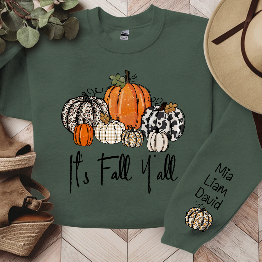 Lofaris It¡¯s Fall Y¡¯all Pumkins Kids LTP01