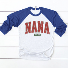 Lofaris Custom Name Grandma Gift Christmas Baseball Shirt
